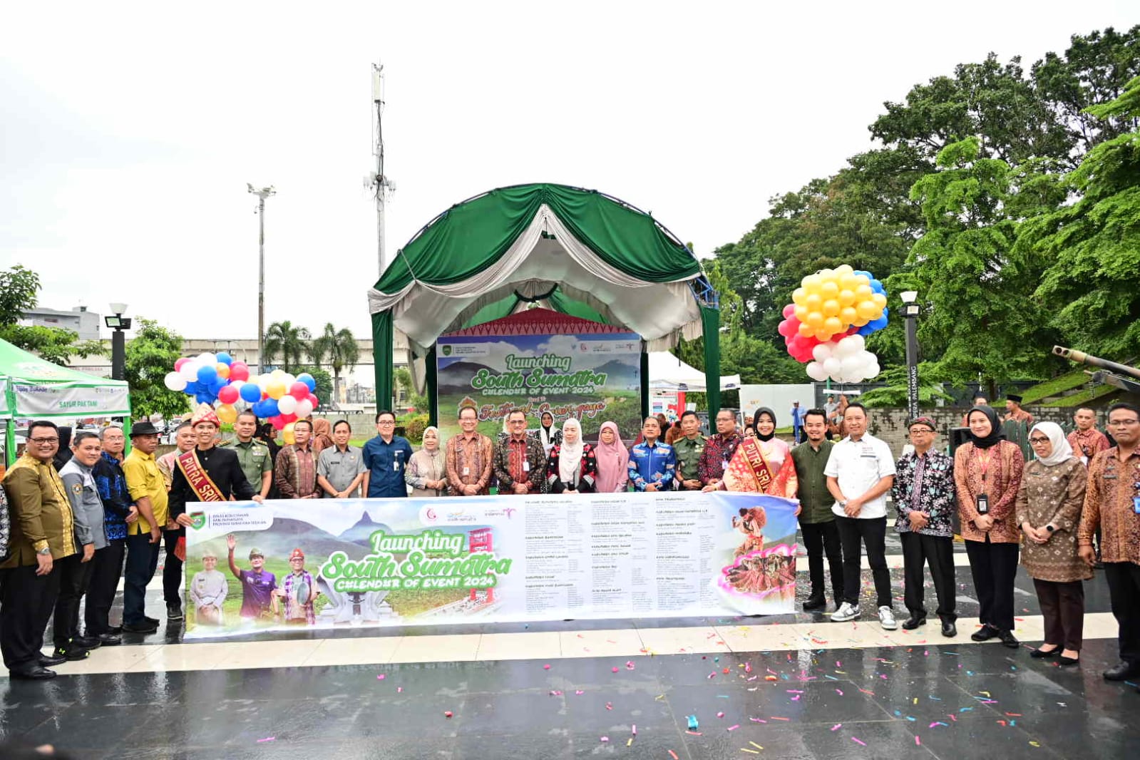 Tingkatkan Kunjungan Wisatawan, Pj Gubernur Agus Fatoni Launching Calendar Of Event South Sumatra 2024