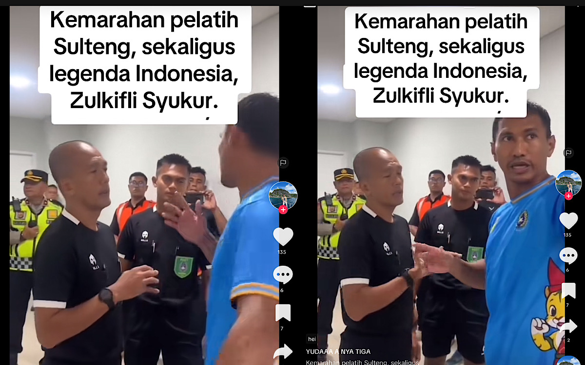 Hadapi 2 Pria Baju Hitam, Zulkifli Syukur Tegaskan Gol Pertama Sulteng Yang Panik Bukan Aceh Tapi Wasit!    