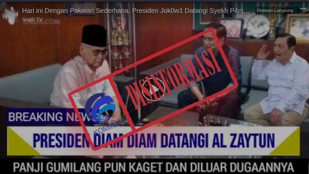 Jokowi Dikabarkan Kunjungi Ponpes Al Zaytun Indramayu, Diam-Diam Temui Panji Gumilang, Ini Lho Faktanya