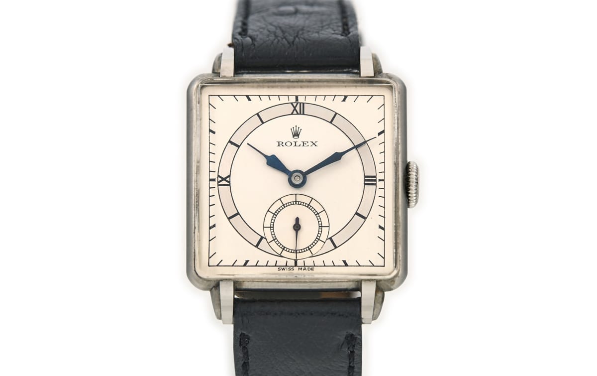 Mengenal Jam Tangan Vintage Dari Rolex Model Ref.732 c1935 dengan Casing Persegi Anti-mainstream