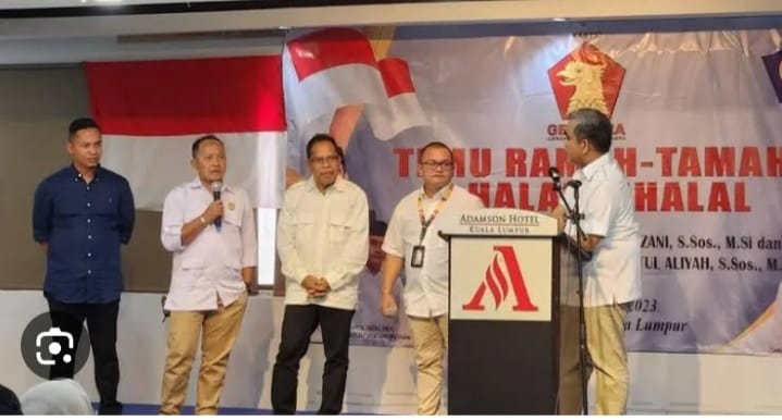 DPP Minta Gerindra Kerja Keras Menangkan Prabowo di Malaysia 