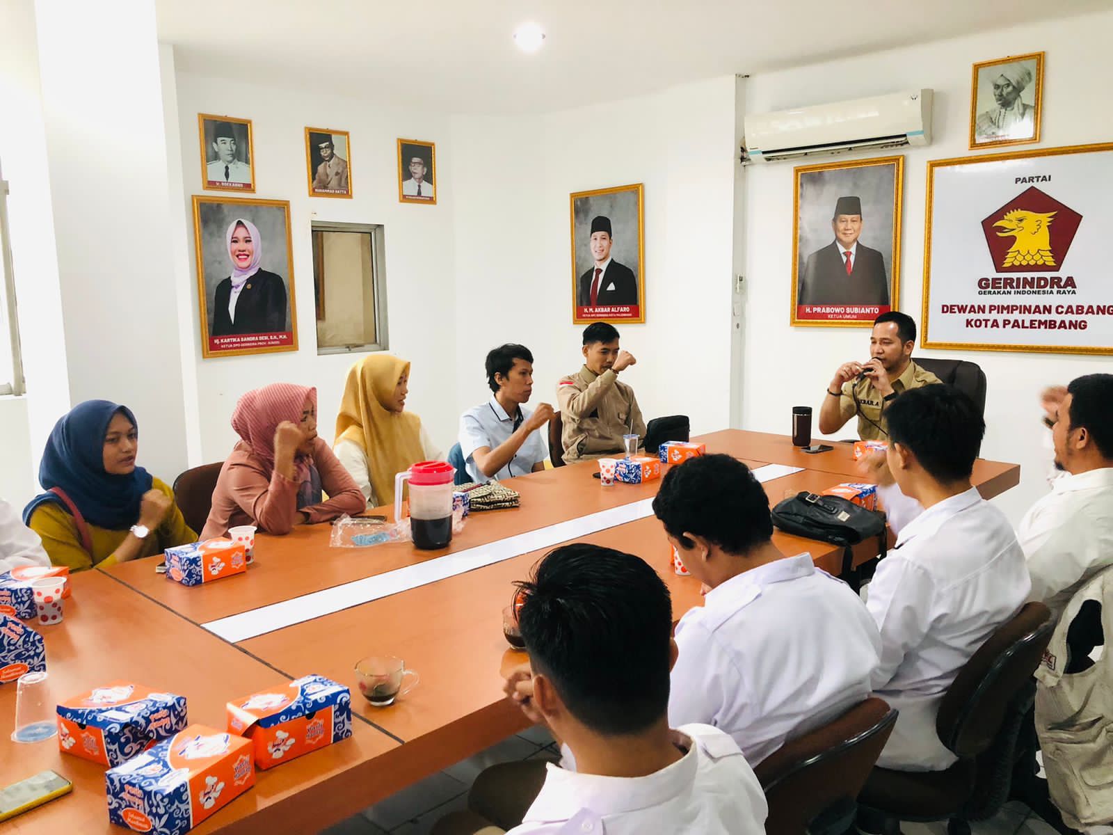 Gerindra Palembang Gelar Pelatihan Pembuatan Konten Medsos Edukatif 