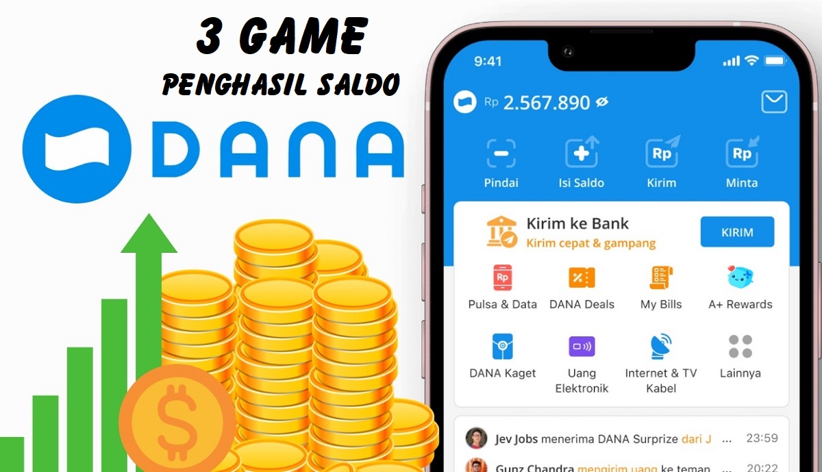 Cara Hasilkan Uang di Waktu Luang, Unduh Tiga Game Penghasil Saldo DANA Gratis Ini!