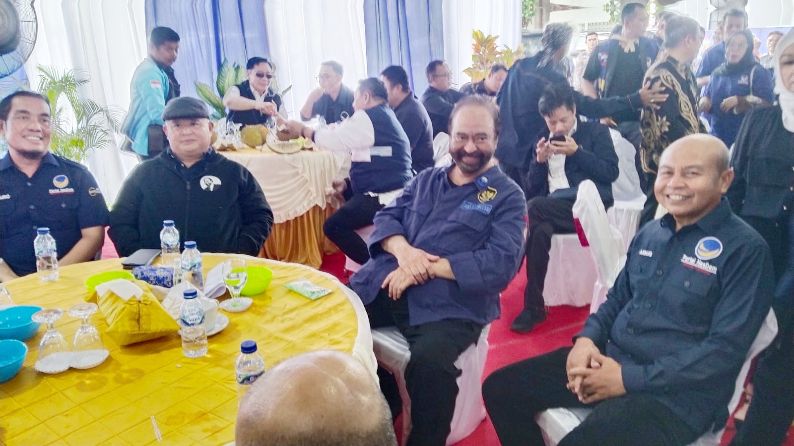 Silaturahmi dengan Para Kader Partai Nasdem di Ogan Ilir, Surya Paloh Ingatkan Kejayaan di Pileg 2014