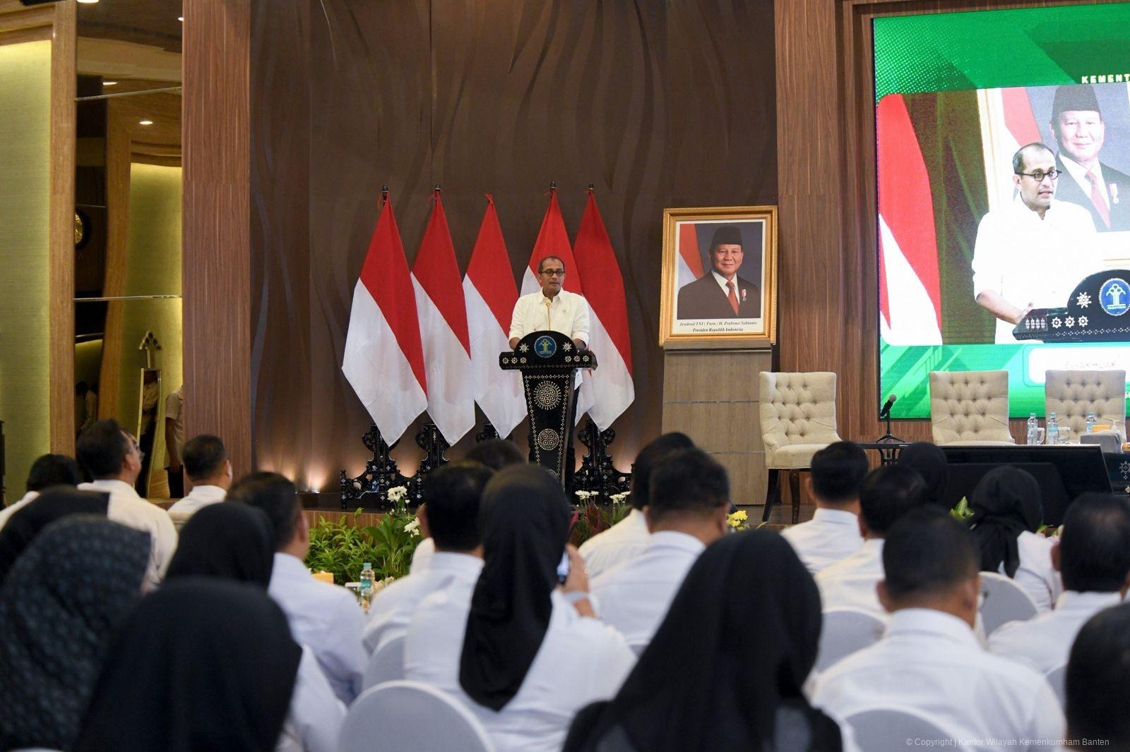 Kementerian Hukum Lakukan Pemetaan SDM di Masa Transisi untuk Wujudkan Keadilan dan Efisiensi