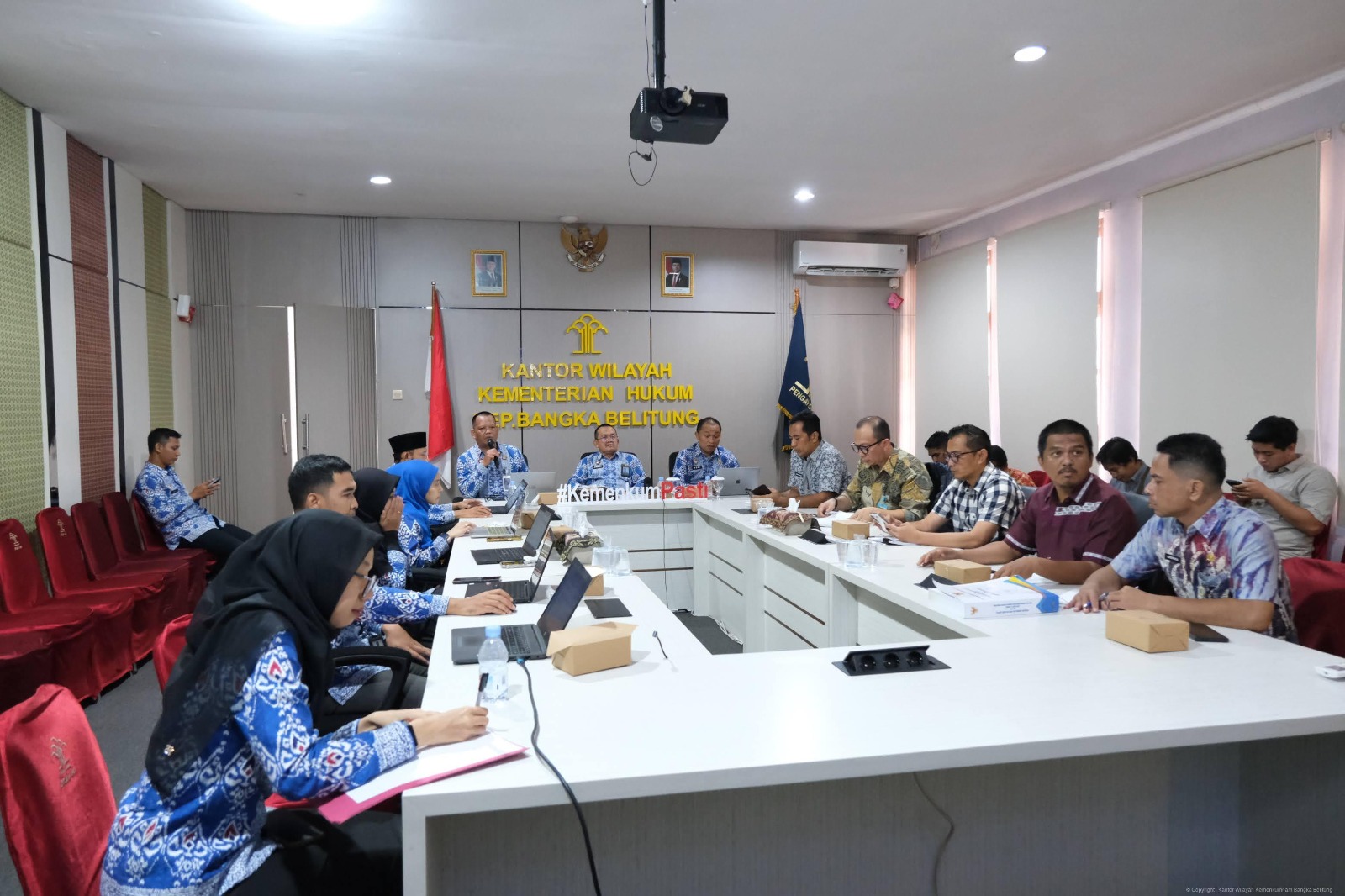 Kemenkum Babel Bahas Harmonisasi Tiga Rancangan Regulasi Provinsi Bangka Belitung