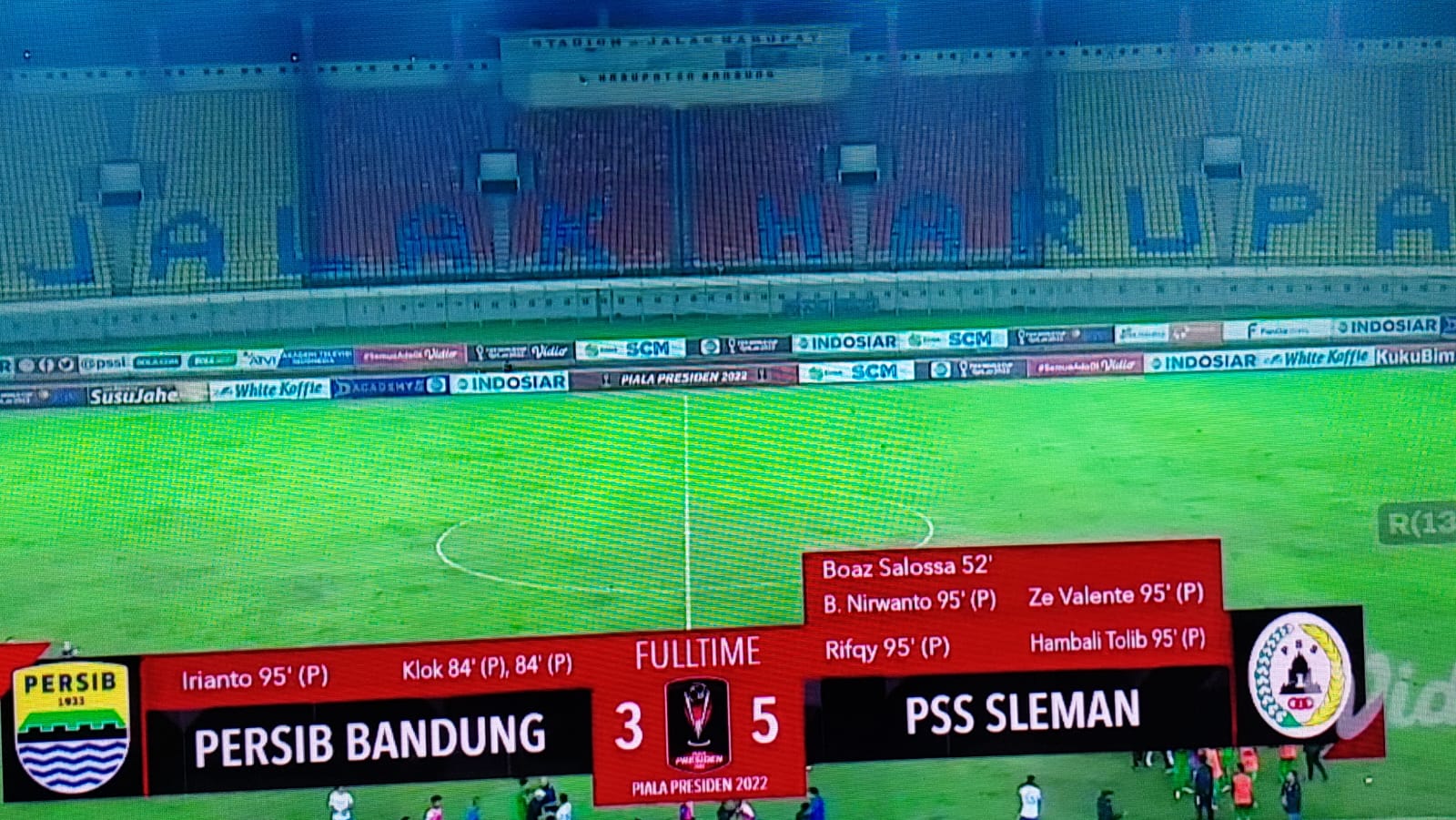 Persib Bandung Tersingkir dari Piala Presiden 2022