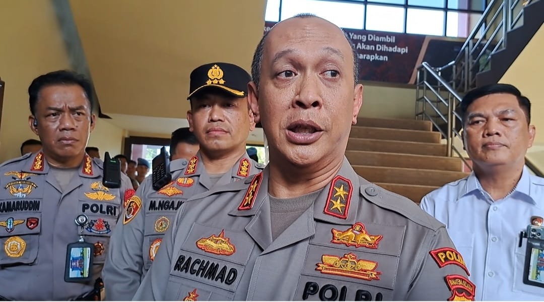 Hari Pertama Berkantor, Irjen Pol Rachmad Datangi Mapolrestabes Palembang 