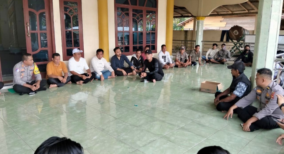 Jaga Kondusivitas, Pemkab dan Polres OKI Rangkul Warga Tebing Suluh Lewat Dialog