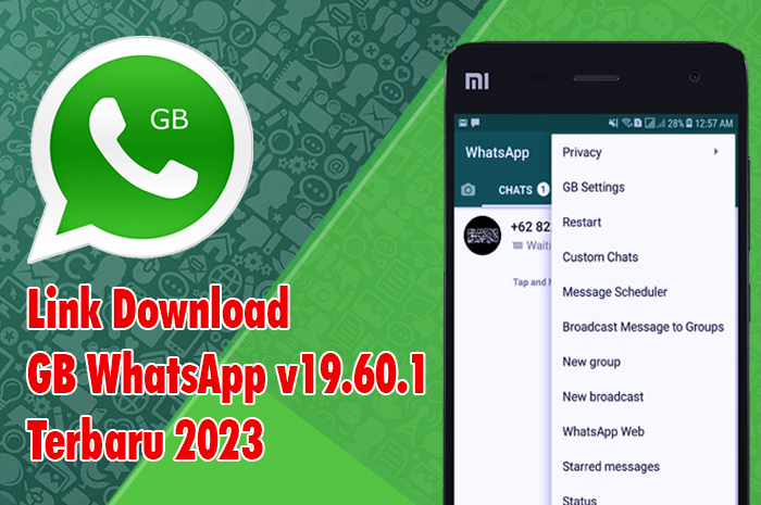Link Download GB WhatsApp v19.60.1 Terbaru 2023, Ukuran APK Hanya  42.7 MB