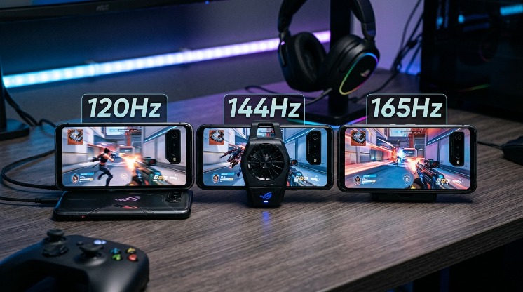 HP Gaming dengan Refresh Rate 120Hz vs 144Hz vs 165Hz, Apakah Perbedaannya Benar-Benar Terasa?