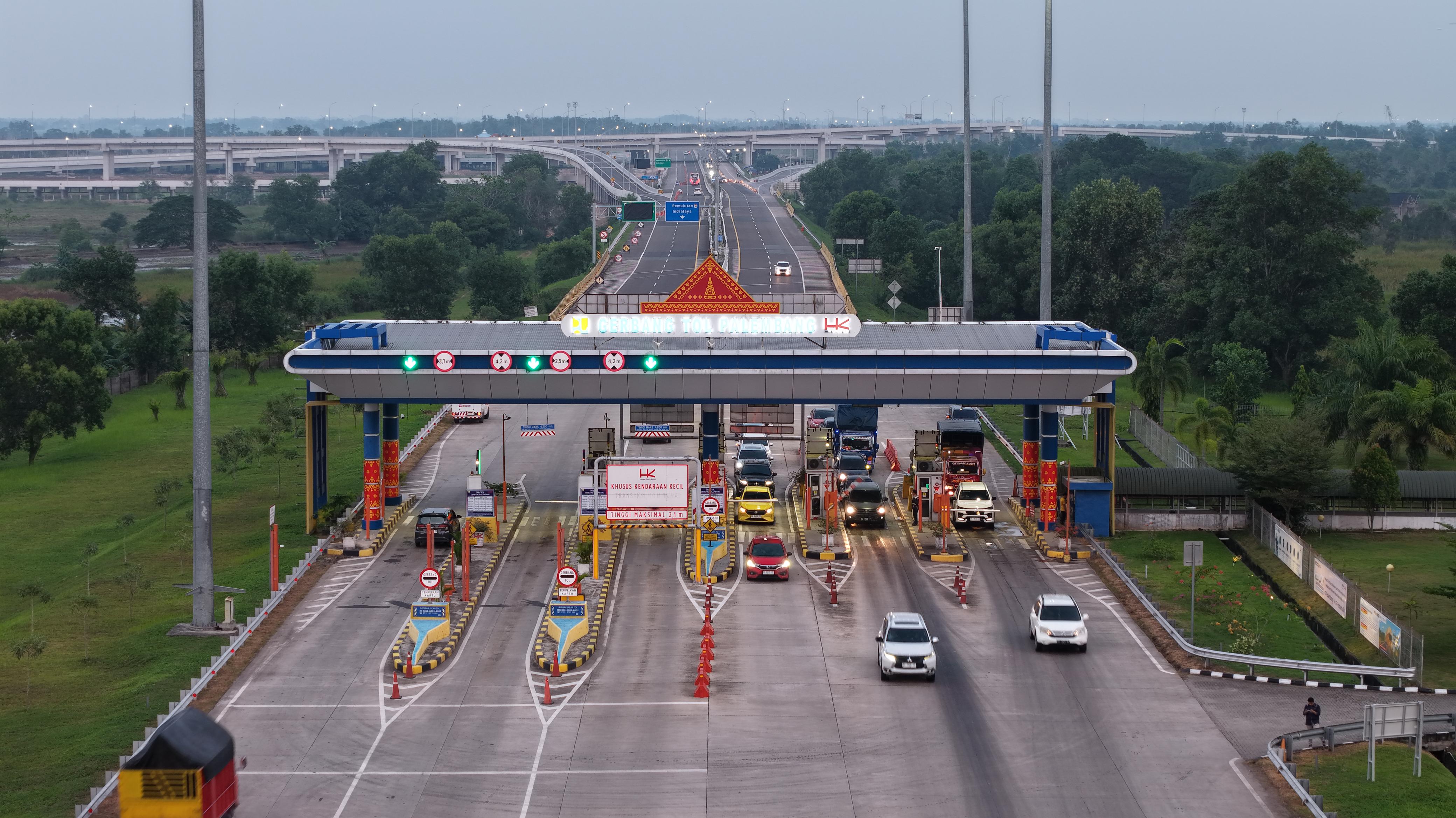 14.489 Kendaraan Melintas di Jalan Tol Palembang-Prabumulih di Hari Ketiga Libur Tahun Baru Islam 1447 Hijriah