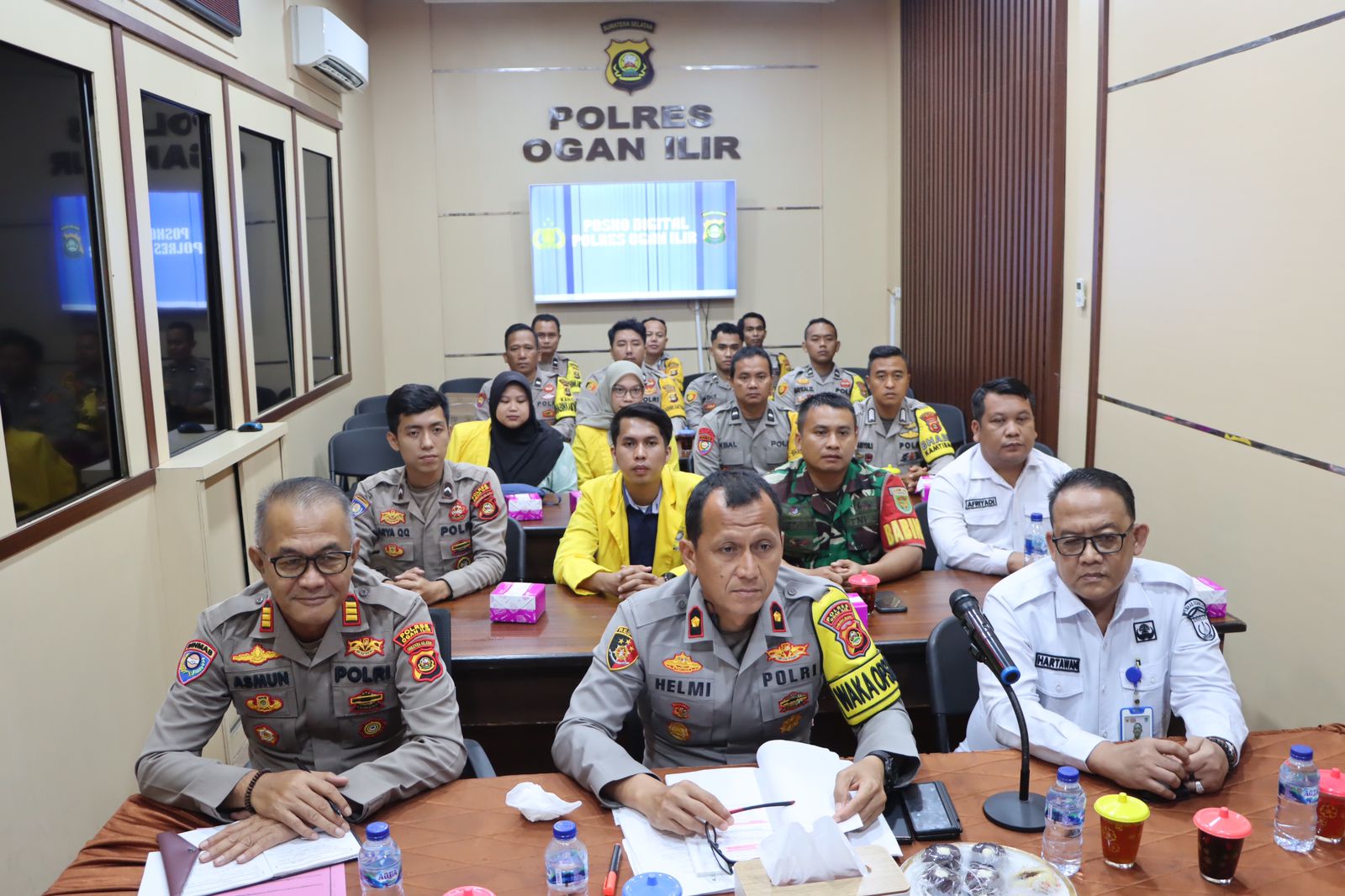 Polres Ogan Ilir Gelar Penyuluhan Pencegahan dan Penanganan Terorisme Serta Radikalisme