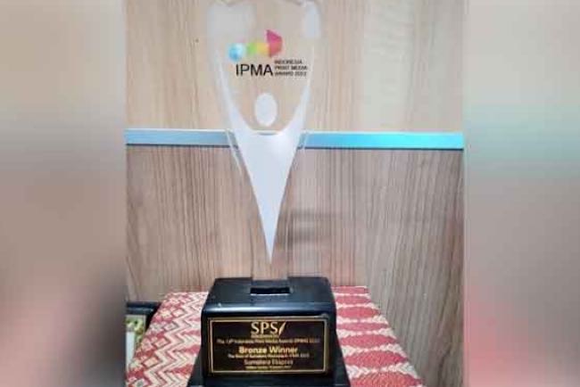 Sumatera Ekspres Juara IPMA 9 Kali Berturut-Turut, Kembali Sabet The Best of Sumatera Newspaper