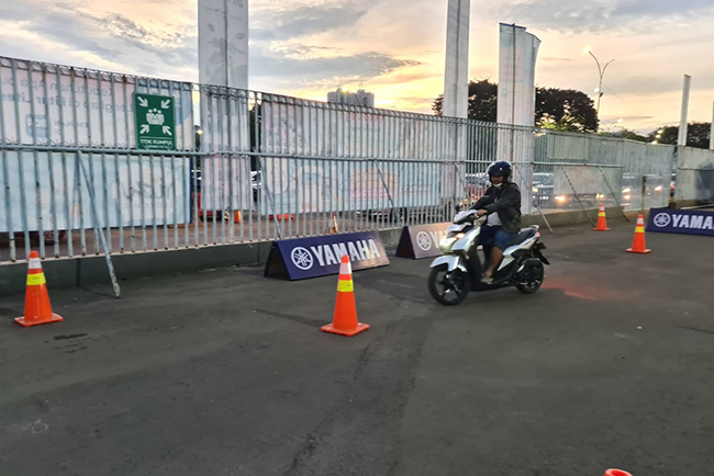 Yamaha Gear 125 Jadi Incaran Pengunjung Jakarta Fair Kemayoran 2022