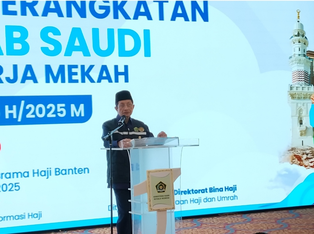 PPIH Daker Makkah Resmi Dilepas Menag di Asrama Haji Cipondoh, Bekerja Ikhlas