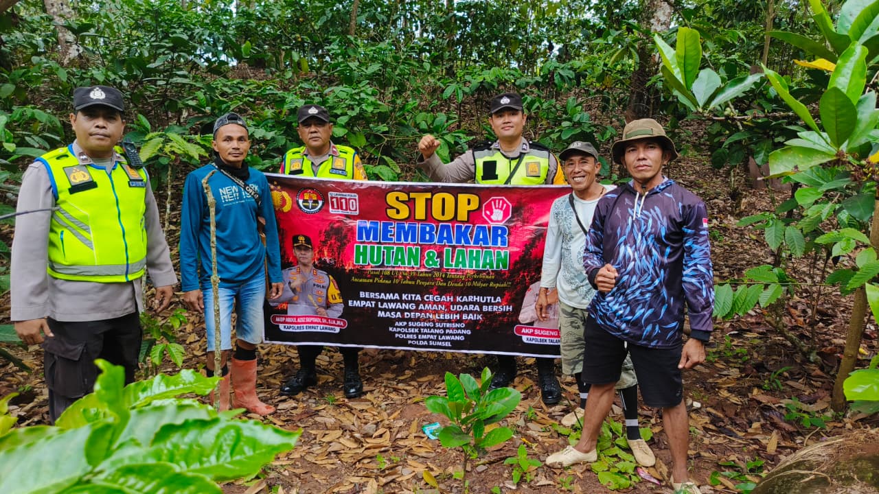Dari Muratara hingga Empat Lawang, Polda Sumsel Gencarkan Mitigasi Karhutla