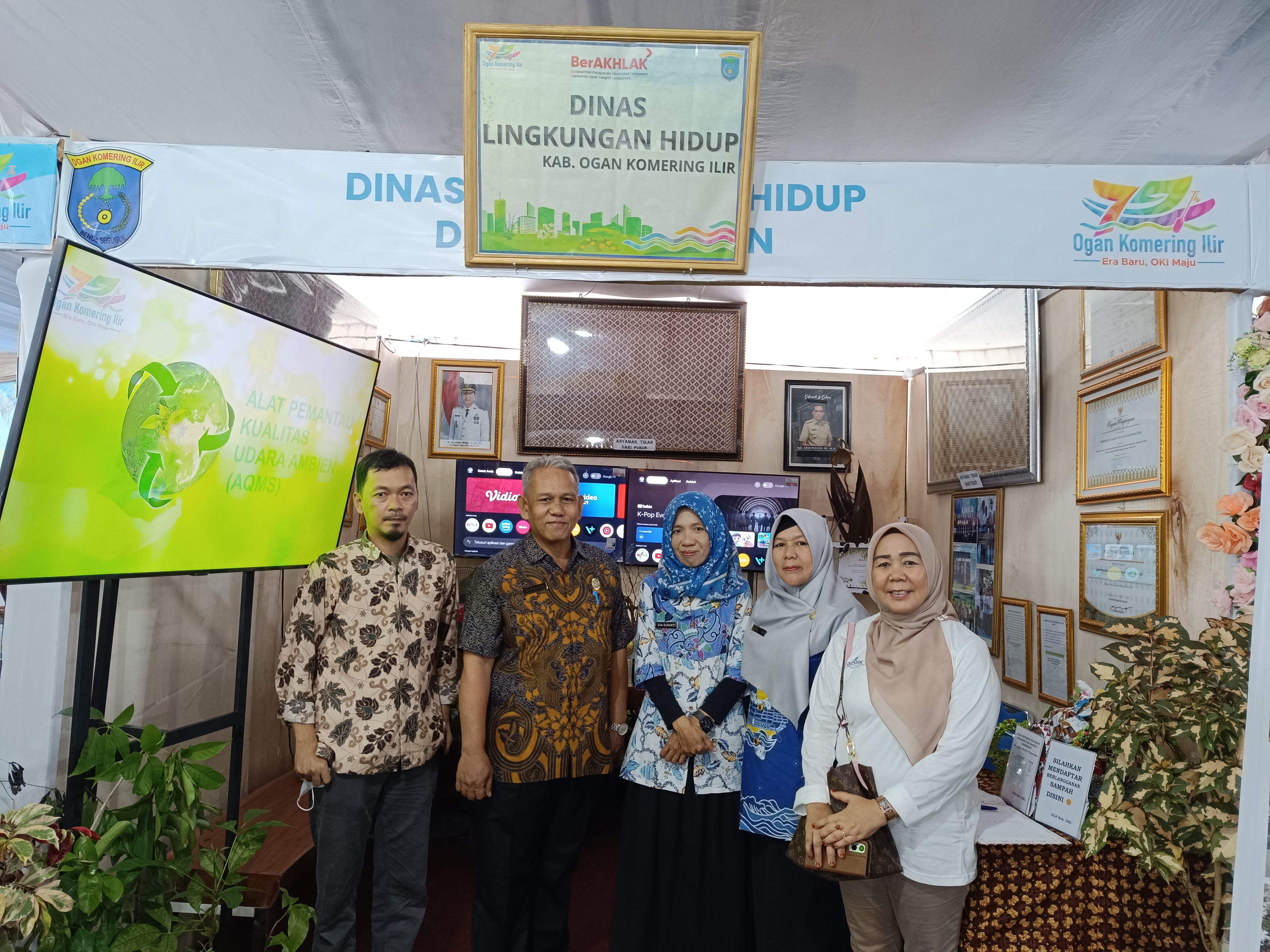 Serbu Stand DLH di OKI Expo! Pengunjung Dapat Bibit Tanaman Gratis untuk Hijaukan Lingkungan