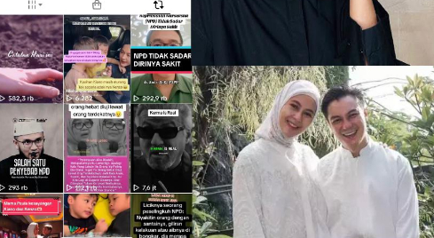 Postingan Ulang Paula Verhoeven Soal Penyakit NPD di Tiktok Jadi Sorotan, Netizen Duga Nyindir Baim Wong?