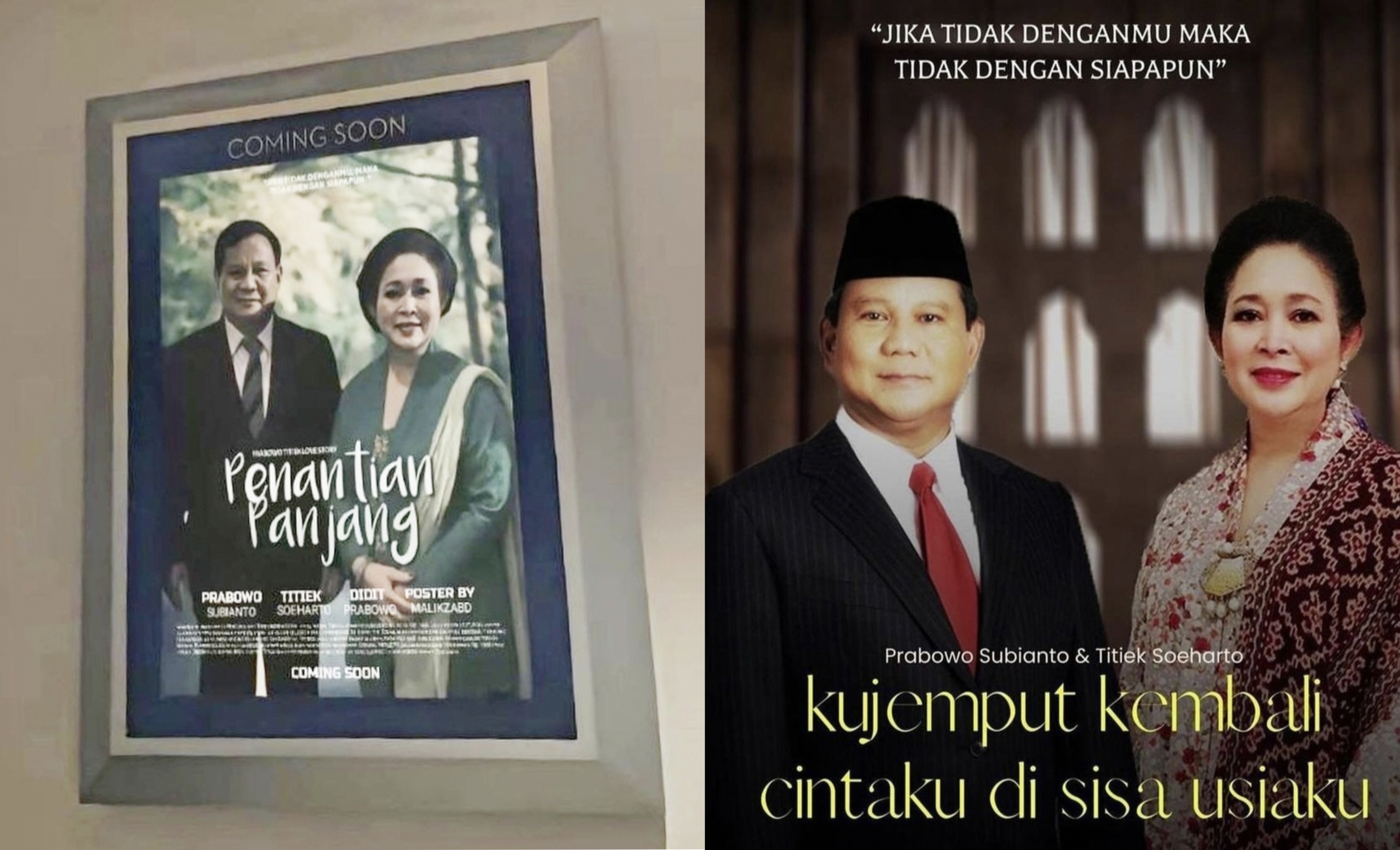 Warganet Desak Perjalanan Cinta Prabowo-Titiek Soeharto Difilmkan, Auto Jadi Film Terlaris Sepanjang Massa