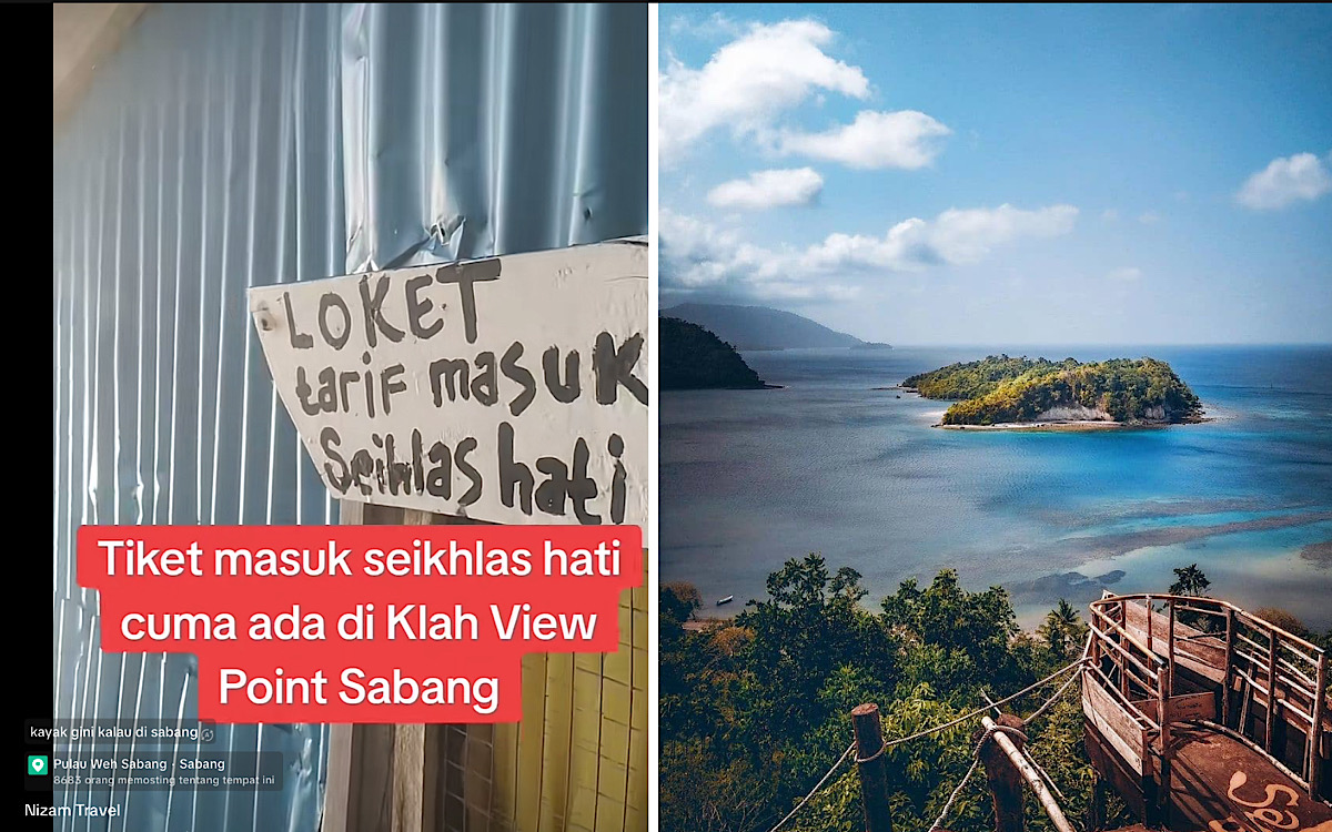 Wisata Alam di Sabang Bayar Seikhlasnya Kolom Komentar Ramai Netizen Sentil Wisata di Medan ‘Banyak Bayarnya’