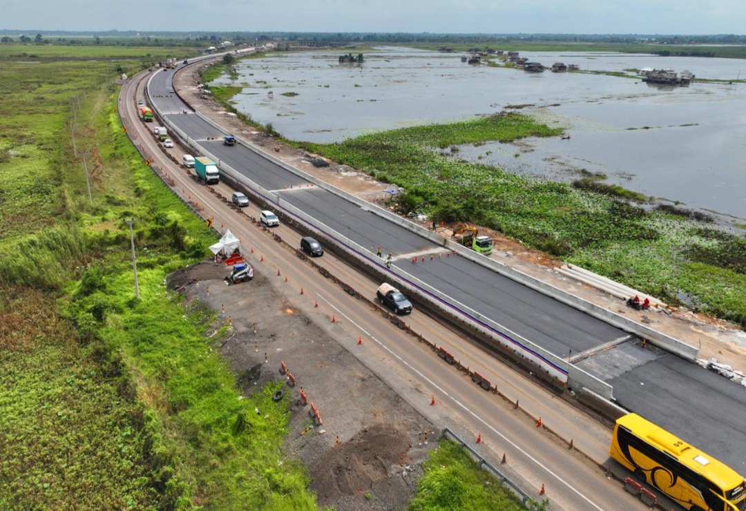Hari Ini Diprediksi Puncak Arus Balik Lebaran Idulfitri, 21.288 Kendaraan Melintas Tol Palembang 