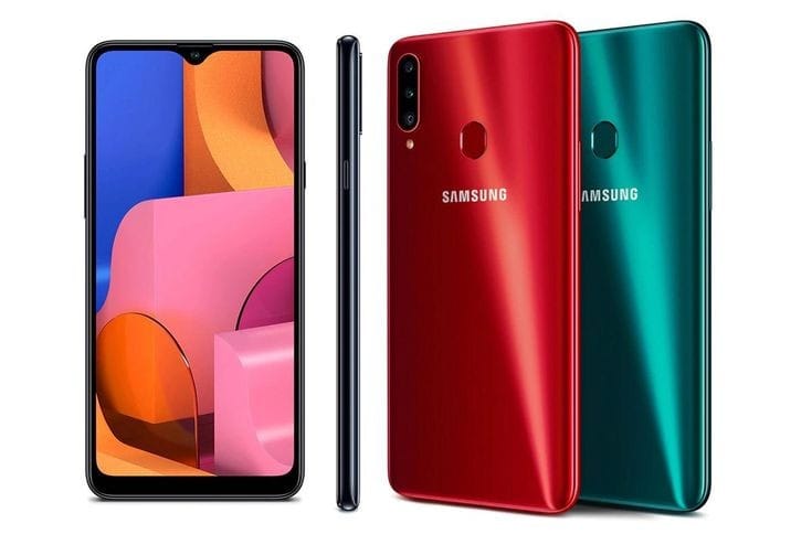 Samsung Galaxy A20s HP Harga 2 Jutaan yang Cocok Buat Ngonten, Layar Infinity-V Display dengan Desain Ergonomi