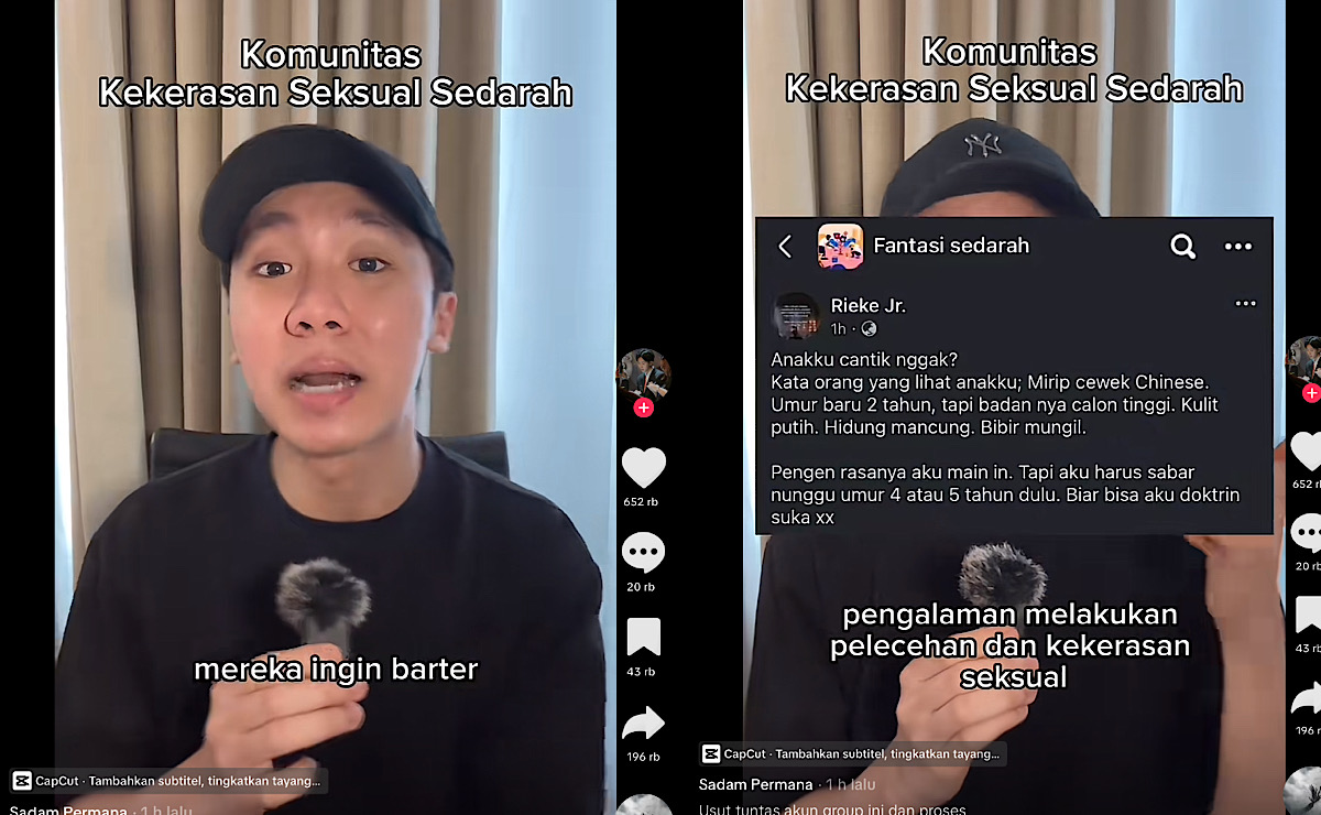 Viral Grub Facebook Fantasi Sedarah Berbagi Pengalaman Pelecehan dan Kekerasan di Dalam Keluarga