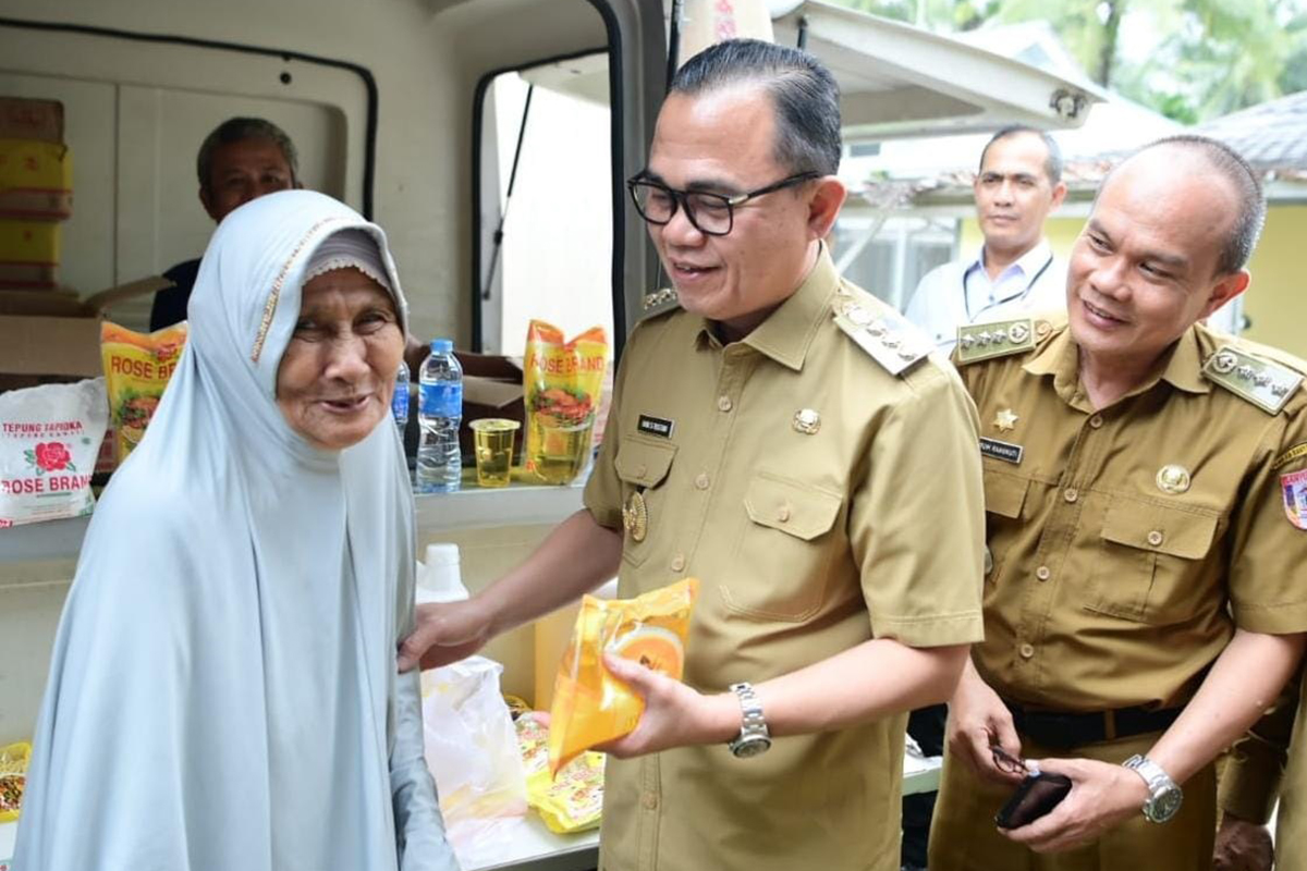 Stabilkan Harga Sembako, Pemkab Banyuasin Gelar Pasar Murah