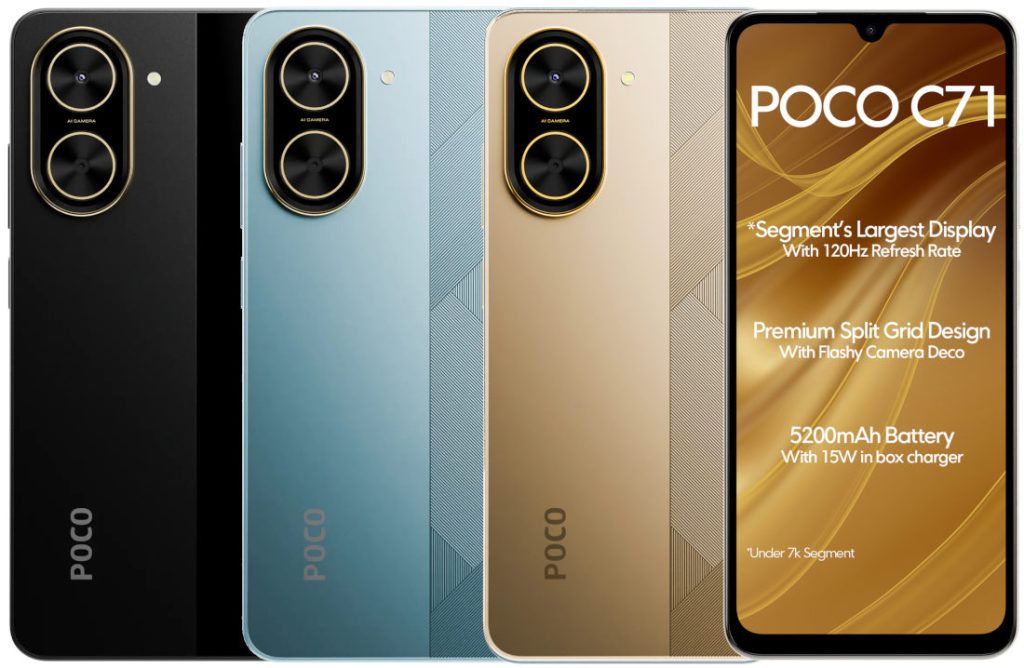 POCO Bakal Rilis Smartphone POCO C71, Berikut Informasi Harga dan Spesifikasinya!
