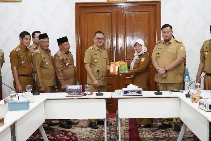Pj Bupati Hani Syopiar Hadiri Undangan Kemendagri, Bahas Soal Pemilih di Perbatasan Banyuasin-Palembang