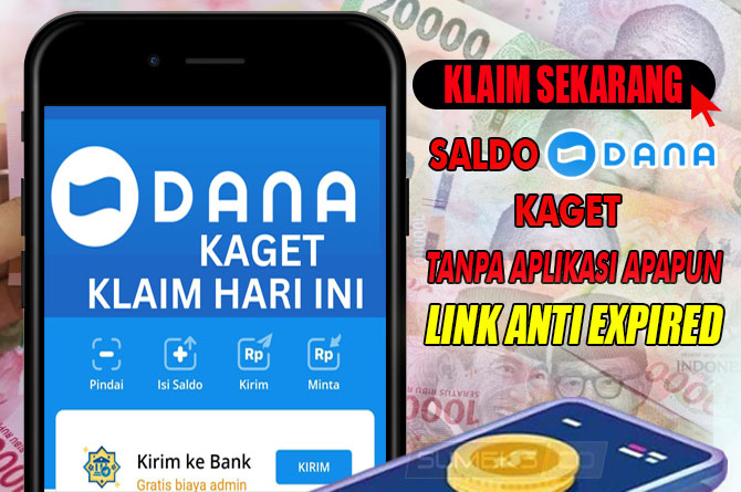 TERBONGKAR! Cara Dapatkan Saldo DANA Gratis Tanpa Aplikasi Penghasil Uang, Cukup Kunjungi 2 Link Ini 