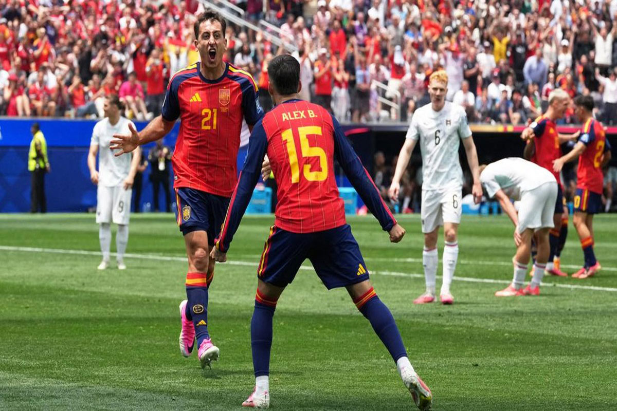Spanyol Bantai Austria 3-0, Oyarzabal Ciptakan Brace