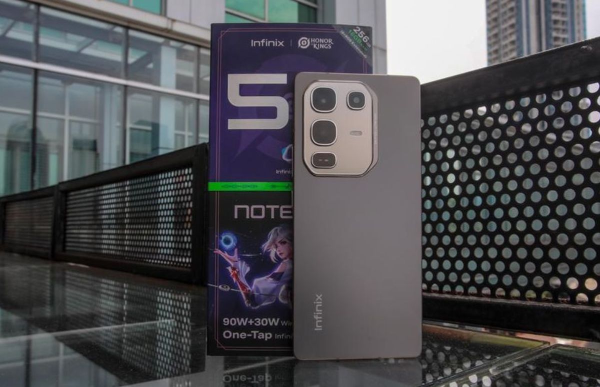 Infinix Note 50 Tampil Modern dan Elegan dengan Bodi Ramping