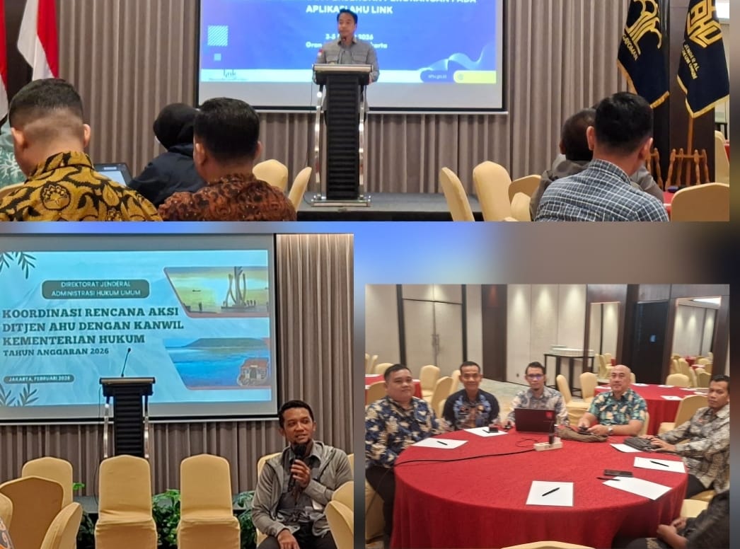 Target 80 Ribu Perseroan Perorangan, Kanwil Kemenkum Sumsel Ikuti Penguatan Layanan AHU