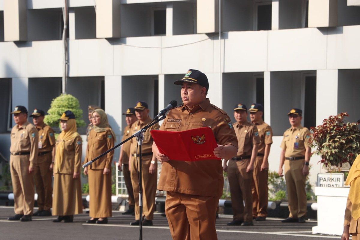 Pimpin Apel Bulanan, Sekda Muara Enim Ingatkan OPD Maksimalkan Serapan Anggaran