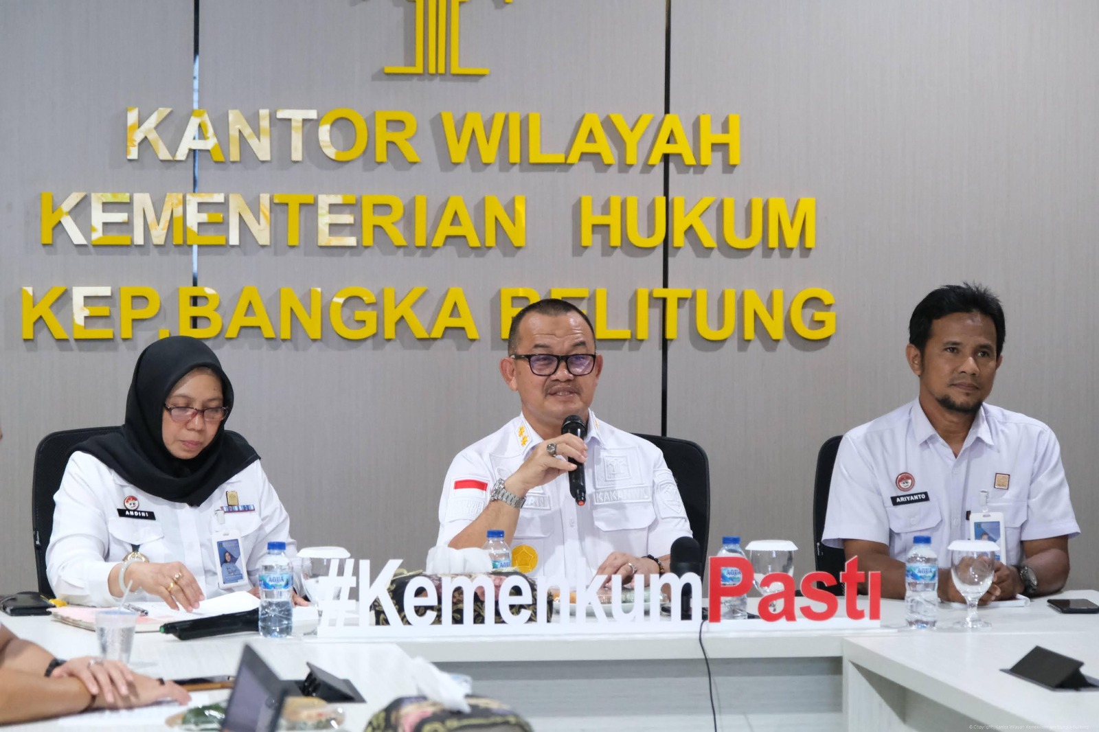 Koperasi Pengayoman dan Kanwil Kemenkum Babel Bahas Efektivitas Kerja