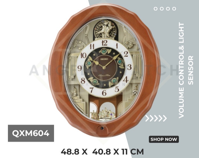 Seiko QXM604B, Hiasan Dinding Terbaik untuk Pemenuhan Hasrat Watches Antusias 