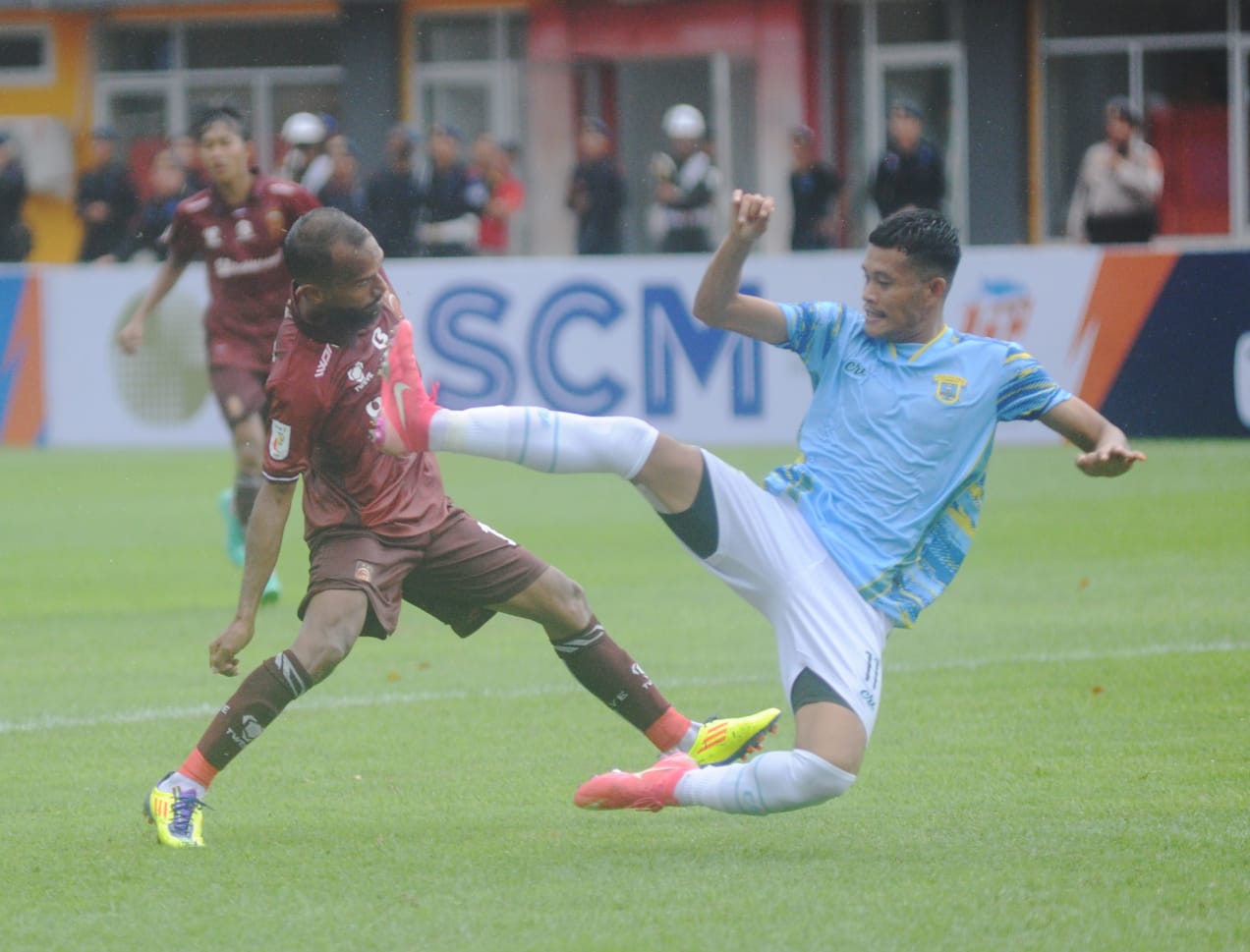 Liga 2, Babak Pertama Sriwijaya FC Unggul atas Perserang Banten 1-0