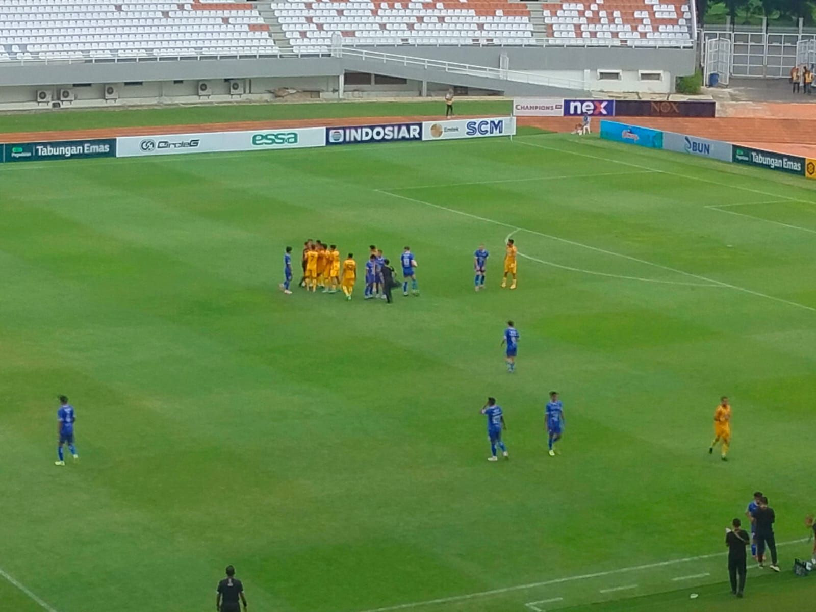 Bermain dengan 10 Pemain, Sriwijaya FC Tertinggal 0-1 Babak Pertama Vs Persiraja di Jakabaring 