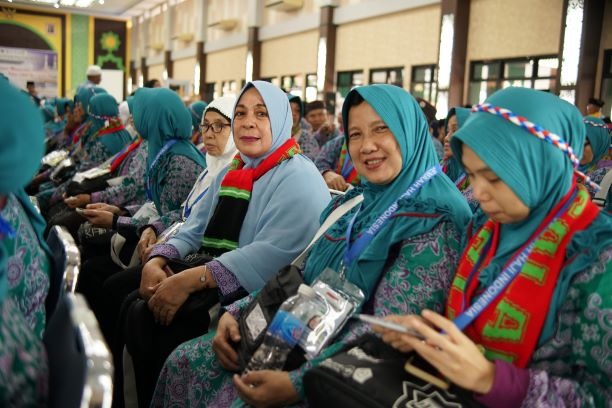 Kloter 23 dan 24 Masuk Serentak di Asrama Haji Palembang, Picu Terjadi Penumpukkan Jemaah