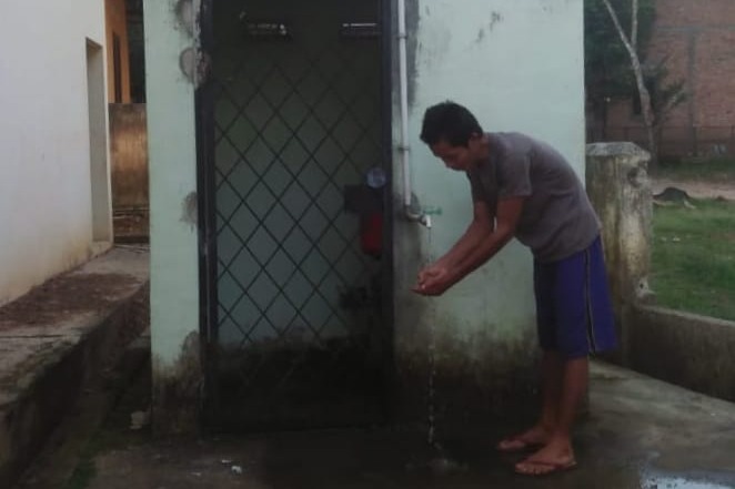 Bangun Sumur Bor dari Dana Desa, Warga Rambang Kapak Tengah Tak Krisis Air Bersih 