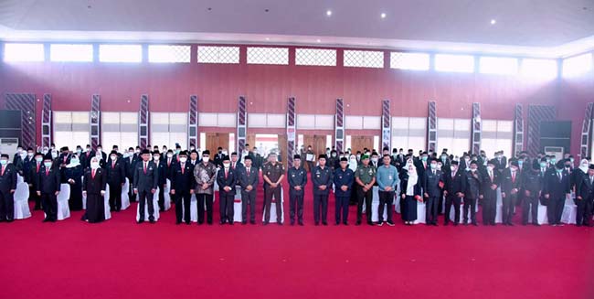 Bupati Banyuasin Lantik 164 Jabatan Pimpinan Tinggi Pratama