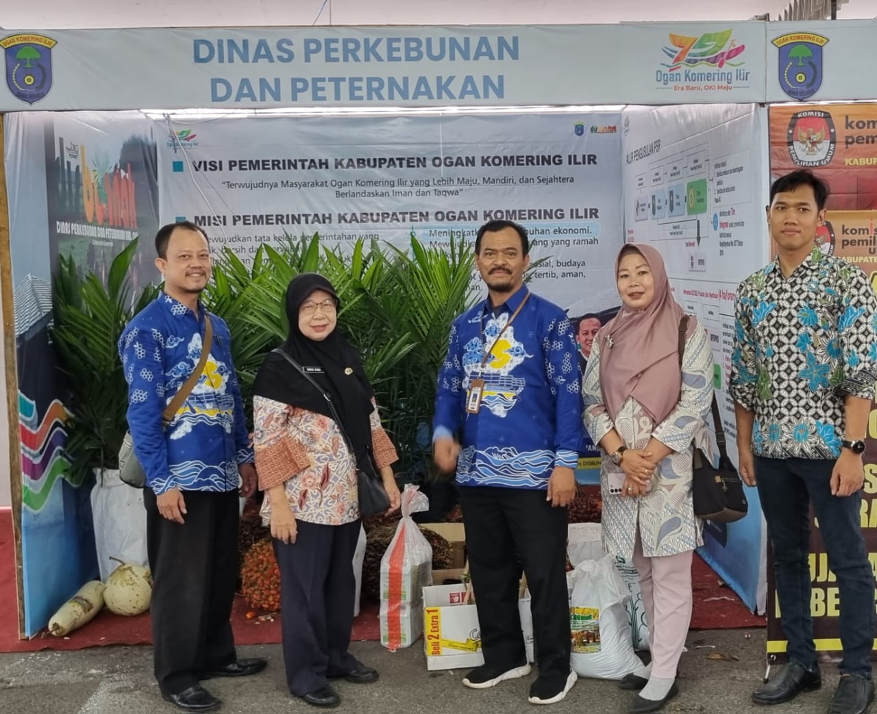 Disbunnak Hadir di OKI Expo, Layanan Kesehatan Hewan dan Vaksinasi Rabies Gratis