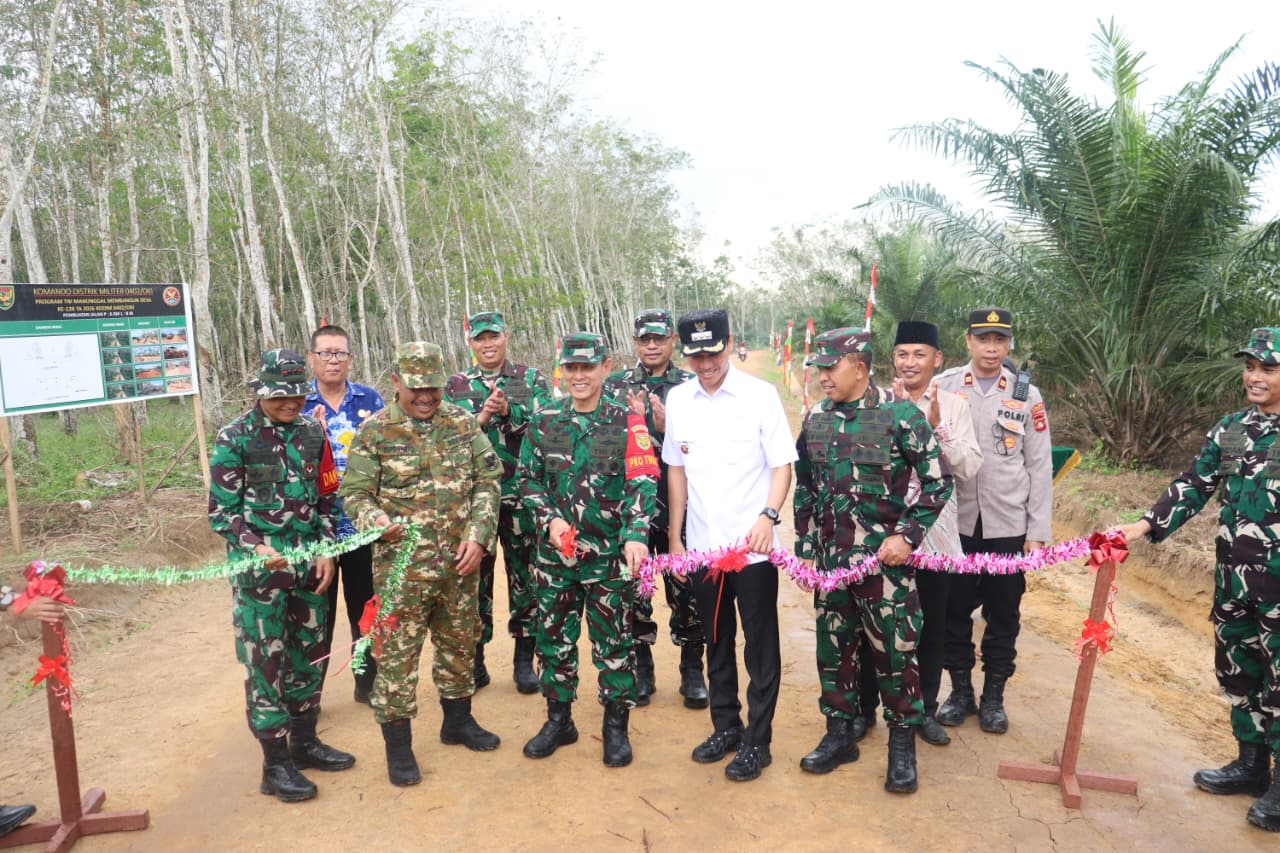 TMMD ke-128 Rampungkan Infrastruktur Dasar, Perkuat Ketahanan Pangan