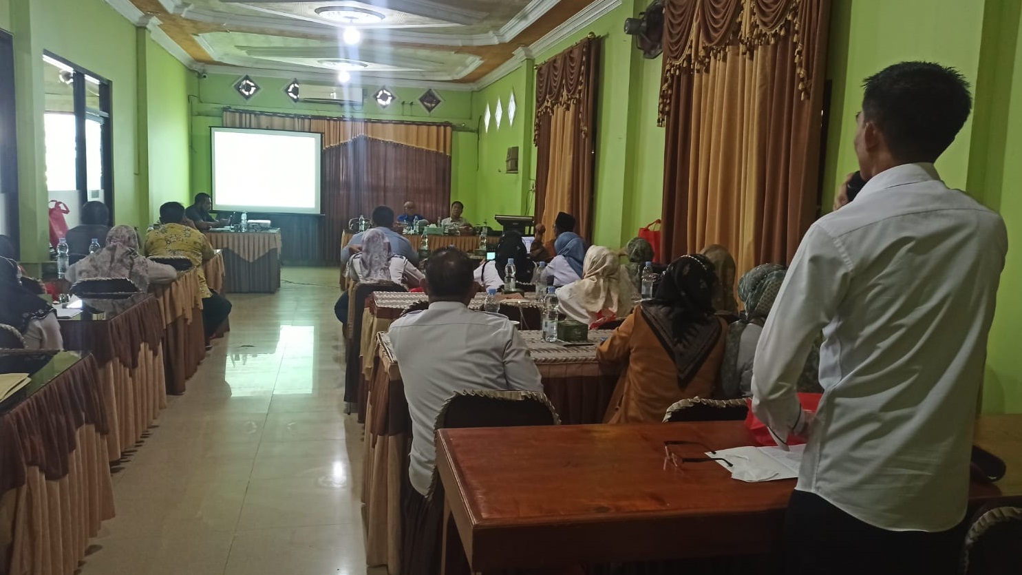  Pegawai Lapas Kayuagung Ikuti Giat P4GN Kota Tanggap Ancaman Narkoba