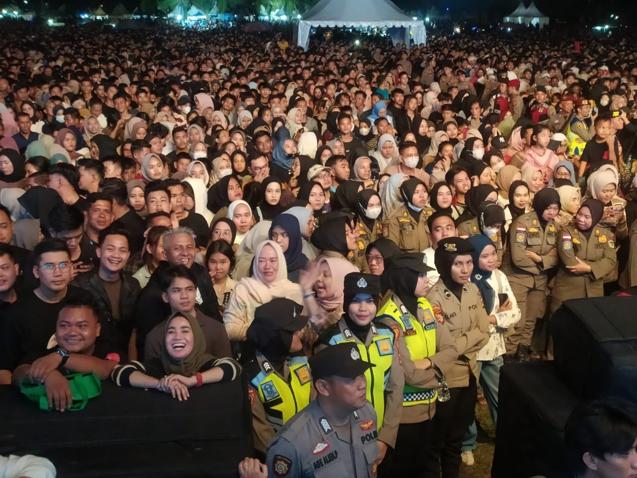 Acara Penutupan Pesta Rakyat HUT ke-21 Ogan Ilir Berjalan Sukses, Kapolres Sebut Berkat Kolaborasi