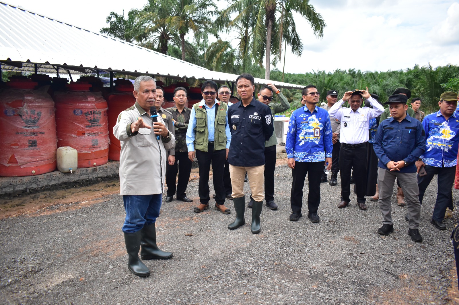 Petani OKI Panen Perdana Sawit Program PSR