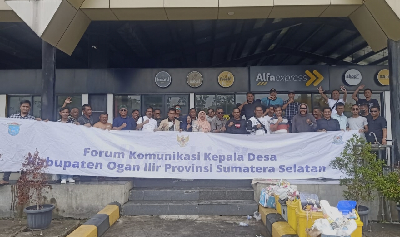 216 Kades di Ogan Ilir Berangkat ke Jakarta Datangi Gedung DPR RI Terkait Pengesahan UU Desa