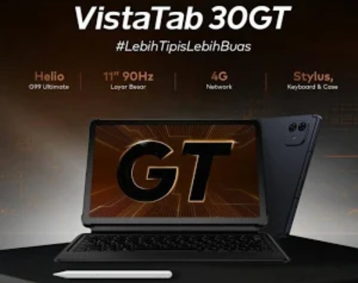 Itel VistaTab 30 Pro Siap Gebrak Pasar Tablet Premium 2026, Fitur Mewah Harga Tetap Bersahabat